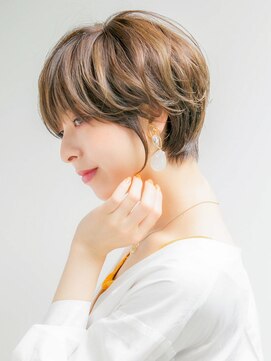 ロンドグロワール 大宮(Lond Gloire) 髪質改善/大人ガーリー/似合わせカット/ショートボブ前髪/大宮