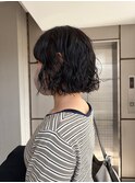 タッセルボブ パーマ