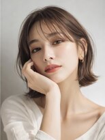 ムーン 仙台一番町店(OON)&nbsp;ミディアムレイヤー/くびれレイヤー/レイヤーボブ/髪質改善/仙台