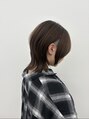 アグ ヘアー シアン 寒河江店(Agu hair xian) 【ロングから大胆イメチェンで色気際立つショートウルフ】