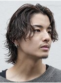 渋谷アクティブショートルーズパーマ波巻きパーマシャドウパーマ