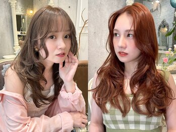 アンドケー 那覇おもろまち店(and K)の写真/メンテナンス～イメチェンまで◎カットはもちろん、ハイクオリティのカラーリングで毛先まで艶のある髪に♪