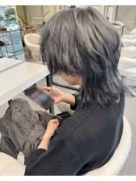 ヘアーアート リオン バイニューヨークニューヨーク(hair art Le Riow byNYNY)&nbsp;グレーシルバー×ブラック