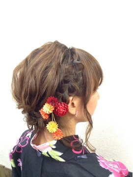 アルコバレーノ(Arcobaleno) 浴衣アレンジ