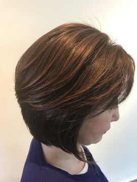サロン ド リール(Salon de RIRE) グラデーションボブ