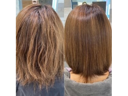 エモーション ヘアーメイクの写真