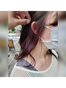 ネオリーブルカ 御茶ノ水店(Neolive Luca) 大人のお洒落！色落ちも綺麗な"インナーカラー"