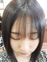 ヘアアンドスパ アイリス hair&spa Iris 【南鳩ヶ谷1分☆30代からの本格サロン】シースルーバング