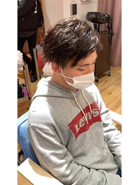 アヴァンス 天王寺店(AVANCE.) 王道マッシュ×ツイストパーマ