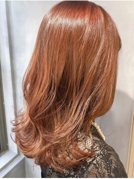 ラファンジュ ヘアー(Rohange hair) 【Rohange】オレンジベージュ#デザインカラー#ピンクベージュ