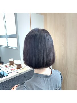 トゥーリ 浜町店 長崎(tuuli) 艶ボブ×ショコラカラー