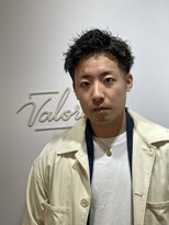 トレイス(trace)&nbsp;ツーブロックショートパーマ