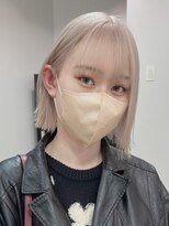 ベレーザ 渋谷(BELEZA)&nbsp;2148ニュアンスカラーシルキーグレーベージュハイトーンカラー