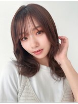 ヘアーサロンデフォーエバールークス(hairsalon de Forever Lux)&nbsp;韓国風ナチュラルレイヤー、コテ巻き韓国風デジタルパーマ