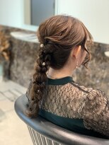 ビジョルノ つくばみどりの店(Begiorno)&nbsp;大人気20代30代◎ナチュラルベージュカラー玉ねぎヘアアレンジ