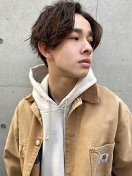 グリーン 渋谷(green) センターパート　フラッフィーパーマ
