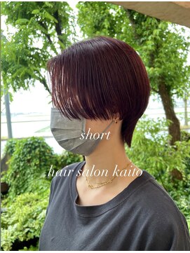 カイト(kaito) ぱつっとハンサムショート