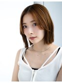 20代30代大人かわいいナチュラル暗髪ゆるめパーマヘア