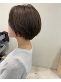 奥行きショート/丸みショート/ショートスタイル/艶髪