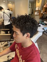 アメラボ(AmeLab)&nbsp;【ピンパーマでつくる！】夏にぴったりスパイキーショート