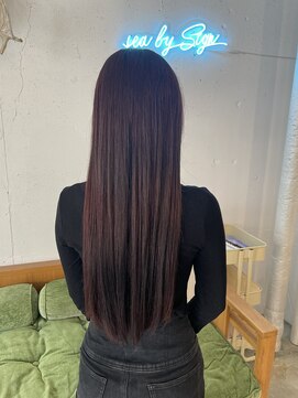 シーバイサイン(sea by Sign) ボルドー／レッド