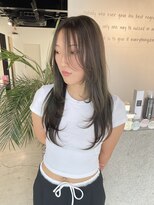 キング 高槻(K!ng)&nbsp;縮毛矯正髪質改善ハイライトレイヤーカット高槻美容室エクステ