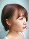 ビーニ(Beeni.e)の写真/プライベートサロン/小顔×美フォルムのハイセンスな大人女性のショートスタイルならお任せあれ。