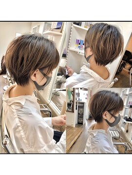 イマ(ima) 小顔美フォルム耳掛けショート☆ 担当:市橋享