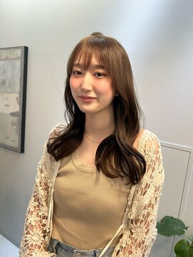 ジエクト カナウ(The Ect canow) レイヤーカット　くびれレイヤー　韓国風　顔周りカット