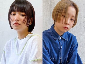 エンター 天神店(ENTER)の写真/カット+カラー+超音波TR¥7700★カラー+TR¥6600お得なのに技術力やデザイン力はバツグン♪まずはENTER天神へ