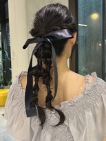 シティ(CITY)&nbsp;結婚式ヘア　あみおろし　は