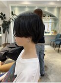 ミニウルフレイヤーカット顔周り前髪韓国ショートボブ/吉祥寺