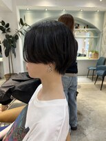 ロンド シャルム 吉祥寺(Lond charme) ミニウルフレイヤーカット顔周り前髪韓国ショートボブ/吉祥寺
