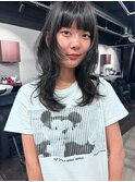 レイヤーカット　ハッシュレイヤー　(坪井)