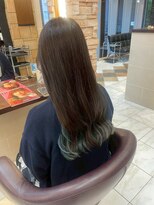 ルページ 千葉(lpage)&nbsp;髪質改善/顔周りレイヤーカット/グレージュ[千葉/千葉駅]