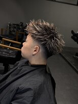 ガロウ(GALOW)&nbsp;ブラウンメッシュショート