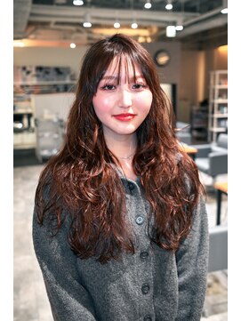 カフ(CAF) CAF河内　デジタルパーマ　大阪パーマ　ロングパーマ　ドライ