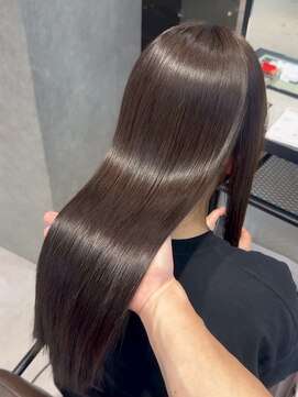 シェノン 梅田(CHAINON) イメチェン/ピンクベージュ/アンブレラカラー/前髪/梅田