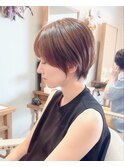◆襟足すっきり大人ショート×大人前髪