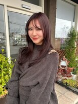 ヘアメイク エイト キリシマ(hair make No.8 kirishima)&nbsp;ラベンダーグレージュ￥ピンクベージュ