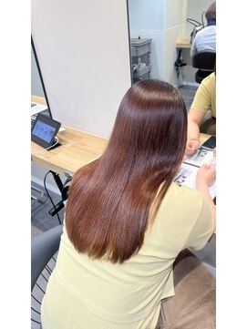 スタイル スマート サロン(STYLE smart salon) イメチェン/ピンクベージュ/アンブレラカラー/前髪/藤沢