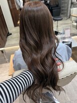 コース(co-th.) チョコレートブラウン透明感イルミナカラー×小野ふゆり