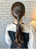 ロングのヘアセット
