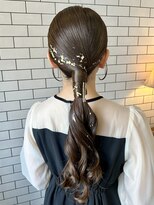 ミルクティ(Milk tea) ロングのヘアセット