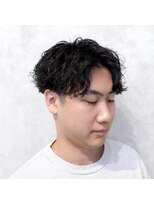 ユラ 中野(Yula)&nbsp;リバースセンターパート/ニュアンスパーマ/ダウンバング[中野]