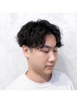 ユラ 中野(Yula) リバースセンターパート/ニュアンスパーマ/ダウンバング[中野]