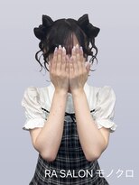 アールエーサロンモノクロ 秋葉原(RA SALON モノクロ)&nbsp;【推し活ヘアセット】リボンクラゲヘア