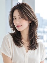 ヘアー ミッション 心斎橋店(hair Mission)&nbsp;白髪ぼかし/ハイライト/グレイカラー/ロング/ハッシュカット