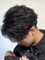 オーバー 町田店(OVER)&nbsp;フェザーパーマ×センターパート