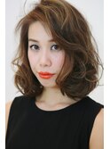 ☆大人かわいいウェーブパーマボブ☆